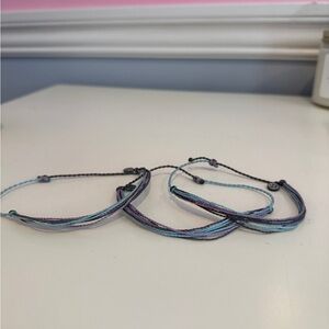 Set of 3 Pura Vida String Bracelets
